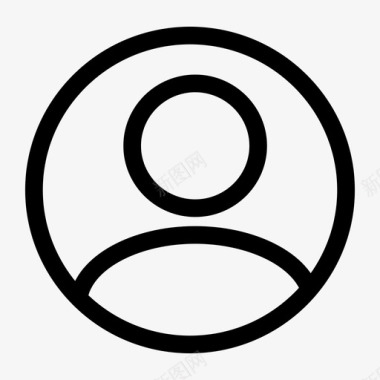 线性图标坐标用户图标