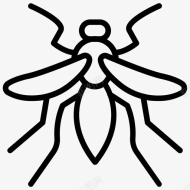蚊子蚊虫蠓图标