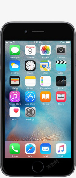 数码产品苹果手机iphone6透明素材