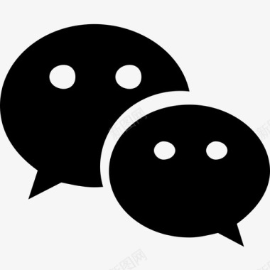 微信qq微信图标