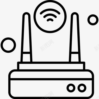 路由器路由器互联网物联网图标