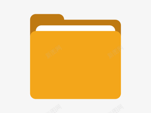 文件和文件夹文件夹关图标