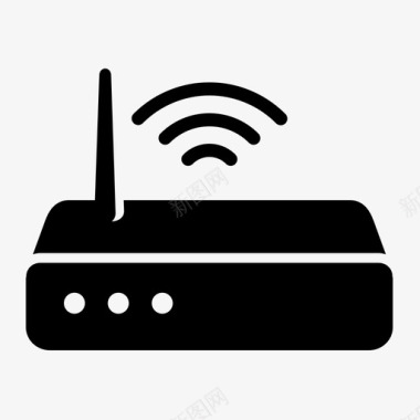 WIFI网络路由器网络路由器wifi图标