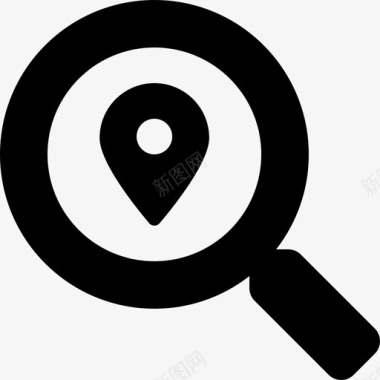 简约素材mapsearch图标