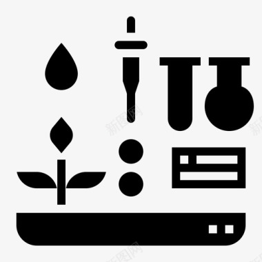 生物分子科学科学生物化学化学图标