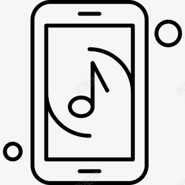 手机qq音乐应用音乐安卓应用手机图标