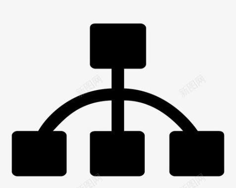 四等分icon分供商管理highlight图标