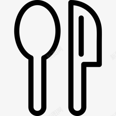 刀具餐具食物图标