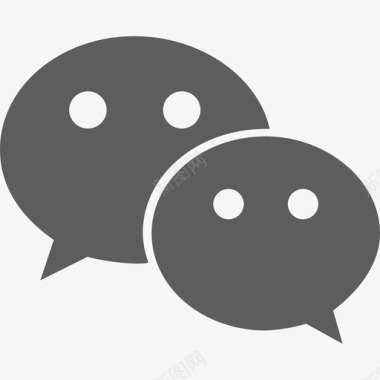 微信qq微信图标