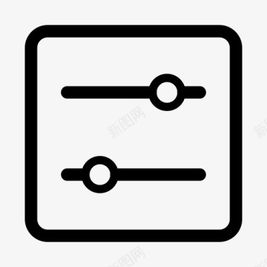 线性图标坐标设置图标