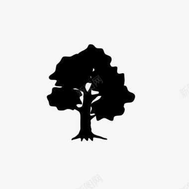 森林采购产品橄榄树橄榄树森林图标