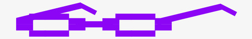 图标装饰不知名眼镜图标