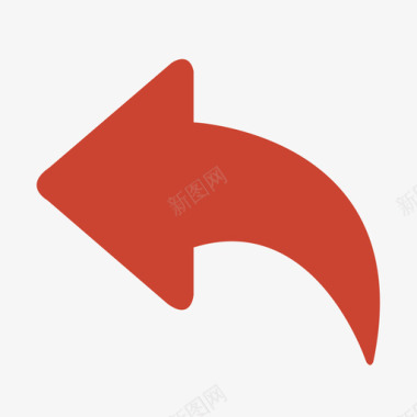 公共交通标识返回图标