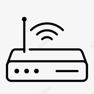 WIFI网络wifi路由器网络路由器设备小工具图标