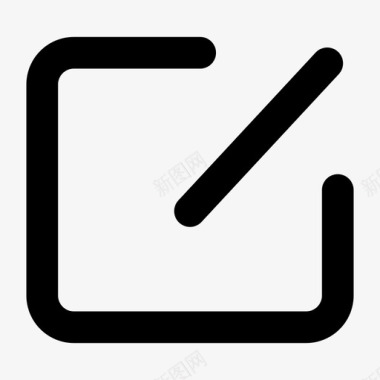 线性图标坐标编辑图标