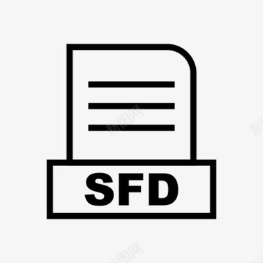 sfd文档文件图标