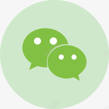 微信qq微信图标