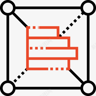 矢量创意图表类型丰富图表图标