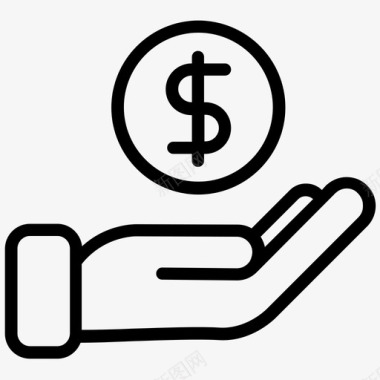 梦想基金支付捐钱交换图标