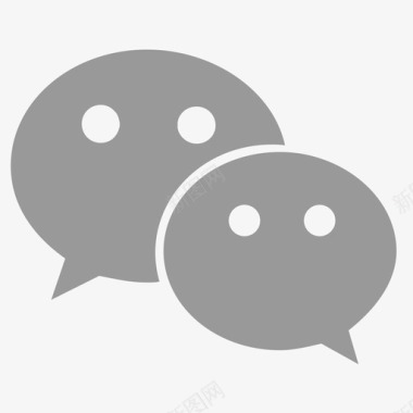 微信qq微信图标