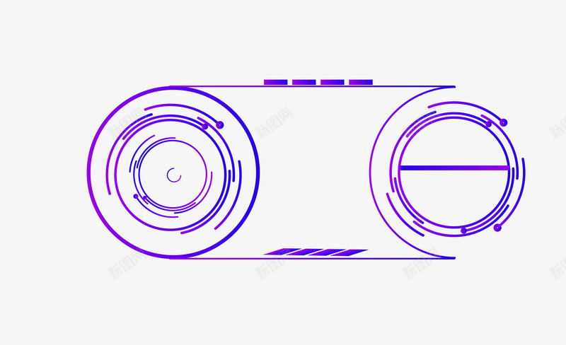 人工智能科技框png免抠素材_88icon https://88icon.com 人工智能 科技