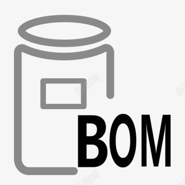 开业物料物料bom图标