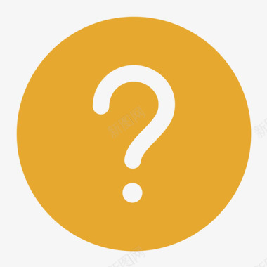 公共交通标识疑问图标