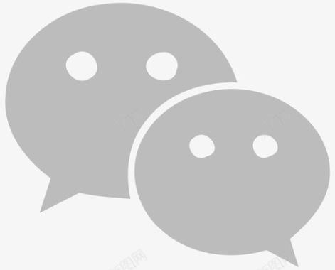 微信qq微信图标