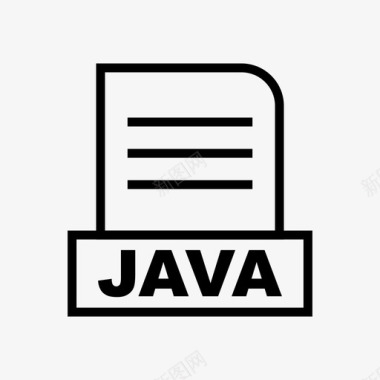 Javajava文档文件图标