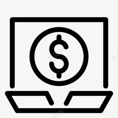 梦想基金投资银行美元图标