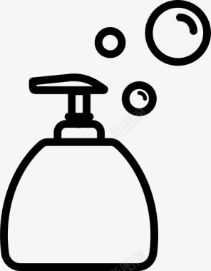肥皂泡泡清洁图标