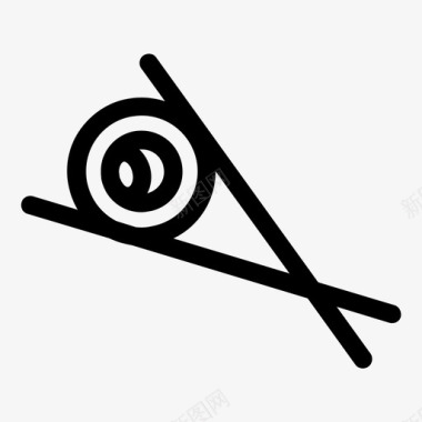 矢量鱼寿司鱼鱼寿司图标