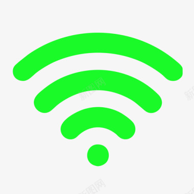 无网络信号标志WIFI满格信号图标