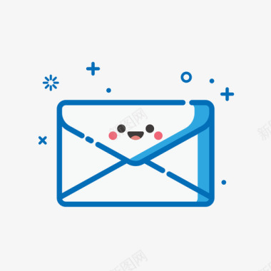 邮件标志MBE风格常用图标邮件图标