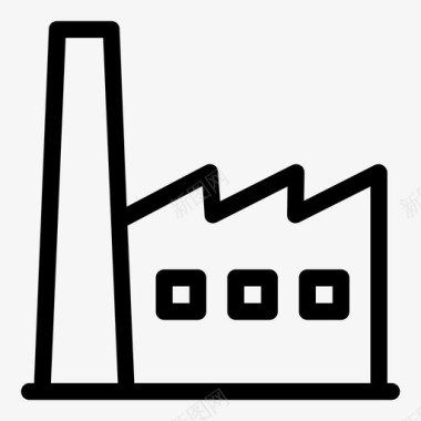 制造工业公司机构图标