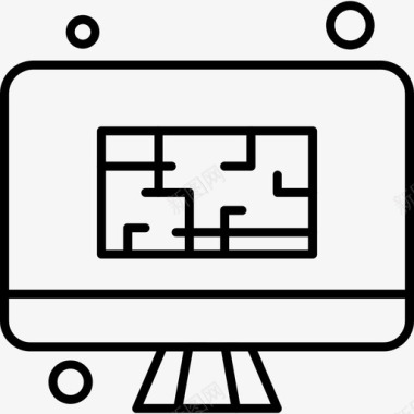 LED箱体led图表计算机图标