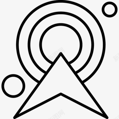 铁塔信号网络及通信线路图标