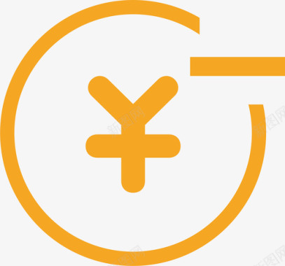 公共交通标识欠费图标