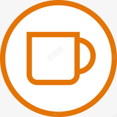 PNG素材咖啡冷饮图标