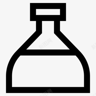 度量瓶佛罗伦萨瓶分析实验图标