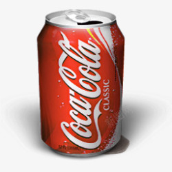 可口可乐罐图标图标素材
