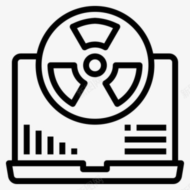科学小实验辐射生物化学计算机图标