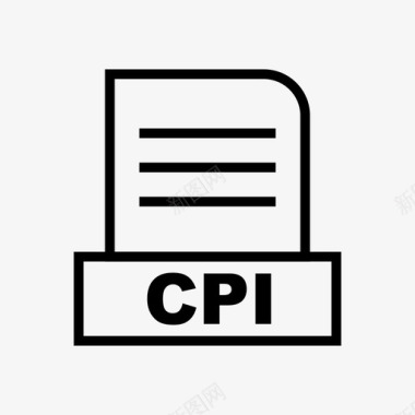 cpi文档文件图标