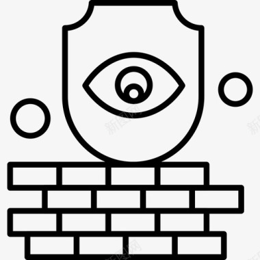 砖头路面png砖头砖墙眼睛图标