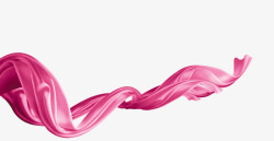 粉红色大水丝绸电商类素材
