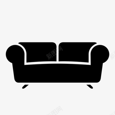 沙发椅子客厅图标