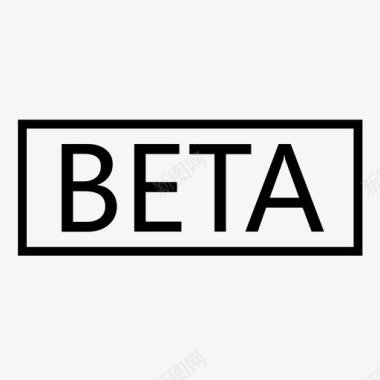 线框图标beta线框图标