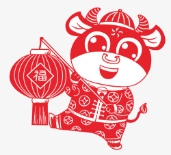 2021牛年过年新年小素材