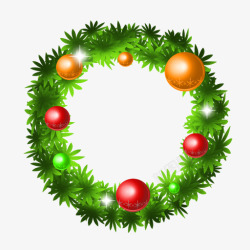 圣诞节冬青花环图标iconcom圣诞素材