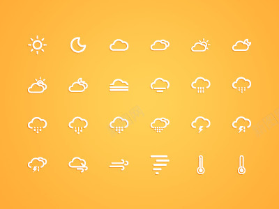 weather互联网UIpng免抠素材_88icon https://88icon.com 互联网